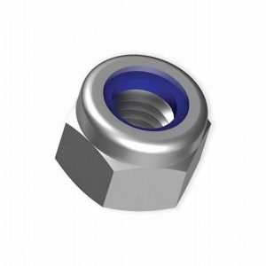 DIN 982 ISO 7040 ALTIKÖŞE FİBERLİ SOMUN YÜKSEK TİP